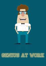 genius work New Job Card 1002 created by Adrià Jiménez