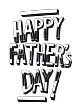 happy fathers Fathers Day Card 22147 created by David Bombai