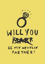 netflix partner Anniversary Card 22191 created by Lauren Goodland