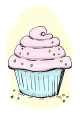 birthday cupcake Card 22378 created by Ashley Taylor