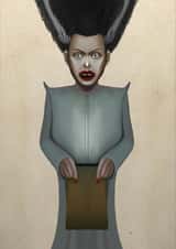 Bride Halloween Card 23124 created by Jorge Mendez