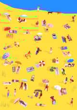 beach summer Card 23356 created by Jens Magnusson