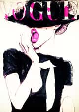 Fun Birthday Card - For Her - Vogue created by Adeeba Faheem