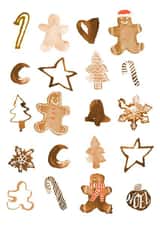 Gingerbread Star Card 22683 created by Katie Tomlinson