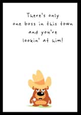 boss bear Card 24001 created by Nick Diggory