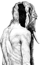 elephant elephantman Card 23244 created by Tianju Duan