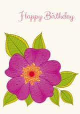 Happy Gypsy Birthday Card 24100 created by Lorraine Stylianou