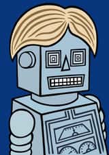robot wig Card 24196 created by Alan Rogerson