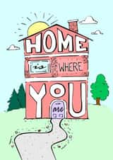 wife husband New Home Card 22381 created by Ashley Taylor