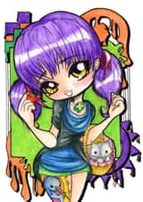 cute chibi Card 24408 created by Nandi Forward