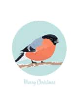 christmas birds Christmas Card 24416 created by Patricia