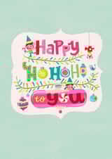 ho-ho-ho hohoho Card 1763 created by Jill Howarth