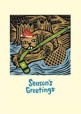 Christmas Holiday Card 24358 created by Sue Todd