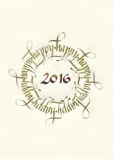 christmas happy Card 22980 created by Esther Gordo