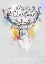 deer happy Card 1171 created by Podessto