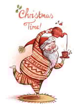 merry happy Christmas Card 24312 created by Rebecca Bagley