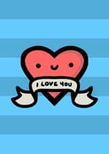 blue valentines Card 24597 created by Ommy'Noms