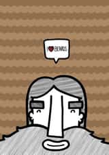 beard hair Just because... Card 24599 created by Ommy'Noms