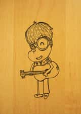 Acoustic guitar Card 22867 created by Chan Yi Jun