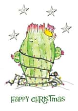 cactus christmas Card 24631 created by Vee Hartley