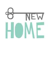 Classic New Home Card - House Key created by Libby Bothway