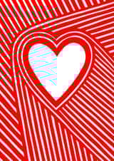 love heart Anniversary Card 24202 created by Alan Rogerson