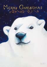 Christmas polar Christmas Card 23786 created by Carina Roberts