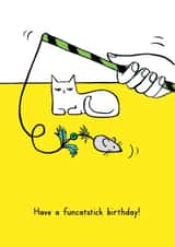 birthday cat Birthday Card 1638 created by Reigning Cats . . . and dogs