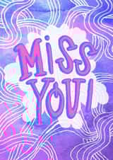 miss you Thinking of you Card 24018 created by Megan Motown