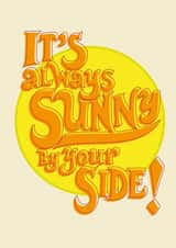 sunny side Love & Friendship Card 1009 created by David Bombai