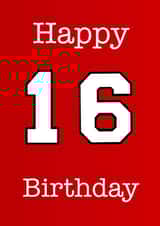 16 Birthday Card 24816 created by Djellza Krasniqi