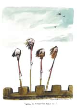 cartoon Funny Humour Card 23608 created by Mike Williams