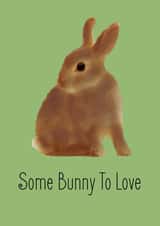 bunny rabbit Anniversary Card 24834 created by Tofu'd Designs