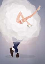 wedding love Engagement and Marriage Card 25048 created by Mie Frey Damgaard