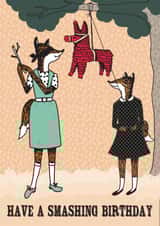 birthday fox Birthday Card 25063 created by Paper Sparrow