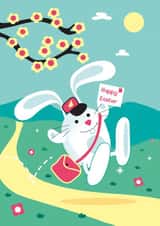 Happy Easter Post Bunny  created by Jon Higham