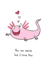 Valentine love Valentines Day Card 25288 created by Louise Gardner