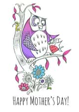 #Mother'sDay #owlandbaby Mother's Day Card 25268 created by Beccy Blake