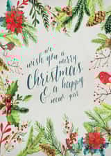 merry christmas Christmas Card 25237 created by Pippa Race