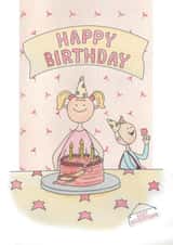 birthday celebration Birthday Card 23312 created by Jane Peryer