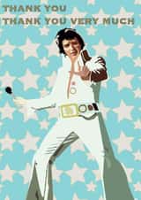 elvis thankyou Thank You Card 3239 created by Periodic Society