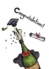 Chillout Friend Congratulations Card 1496 created by Happy Nut Creations