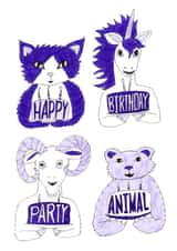 birthday cat Card 23253 created by Erika Rier