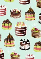 Birthday cake Birthday Card 22685 created by Katie Tomlinson