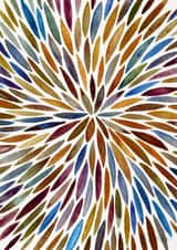 burst watercolor Card 26226 created by Cat Coquillette