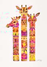 giraffe Animal Just because... Card 3623 created by Cat Coquillette
