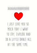 Love Valentines Valentines Day Card 26577 created by Jane Smedley