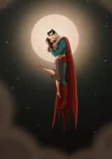 kiss super Valentines Day Card 26208 created by Sarah Satrun