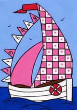 Baby Girl New Baby Card 4184 created by Olivia Goddard