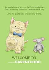 new kitten New Baby Card 26703 created by Drawberry Jam